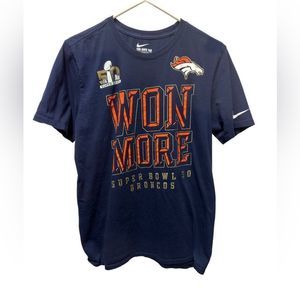 Nike , Denver Broncos , Super Bowl 50 , Championship, size medium
